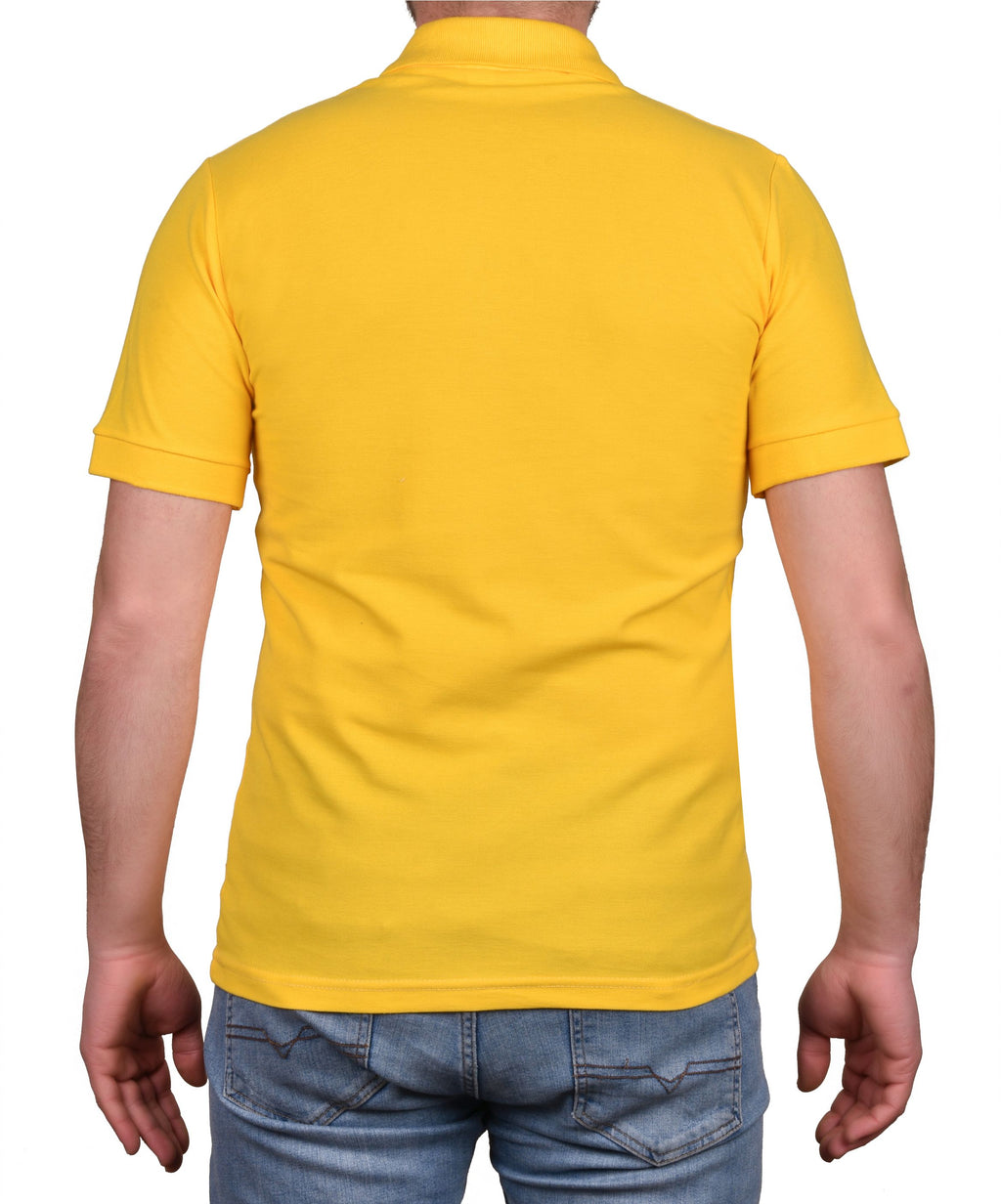 Premium Sarı Polo Yaka Tişört