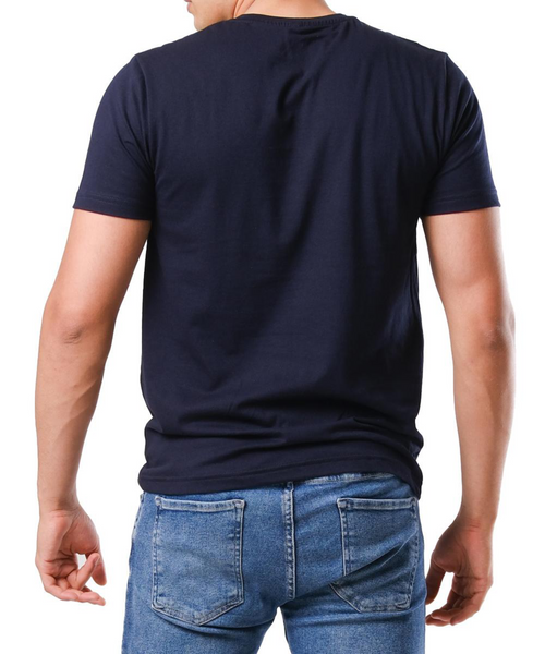 Basic T-shirt Lacivert Baskılı veya Baskısız Premium Kalite