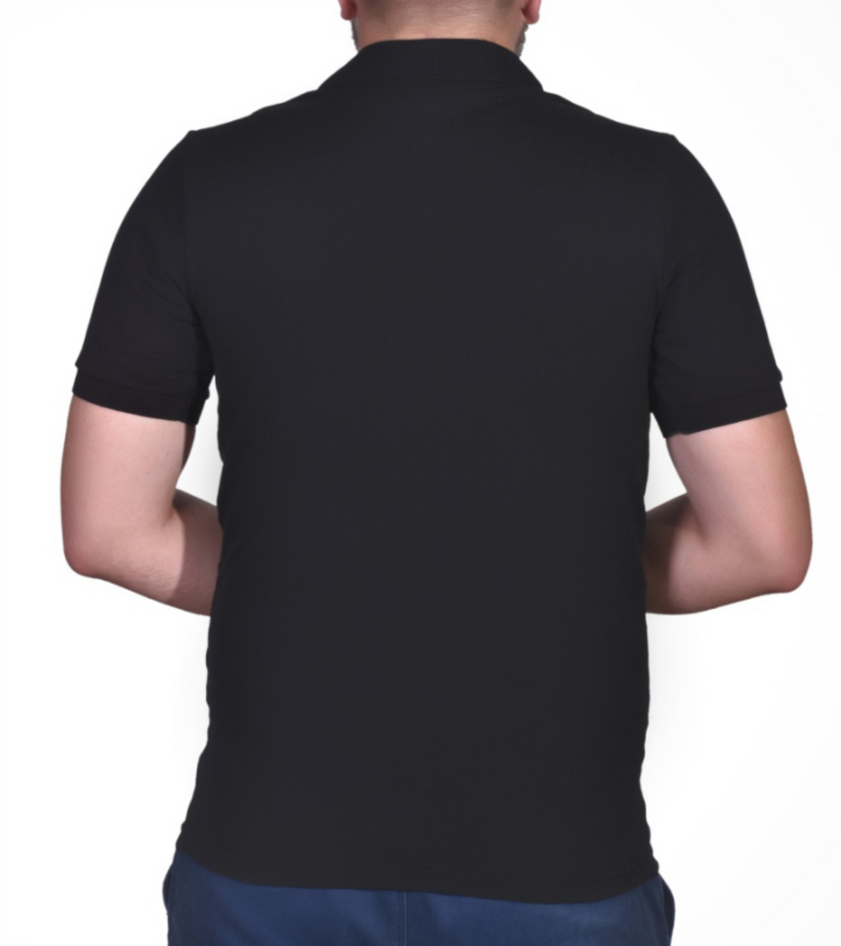 Premium Siyah Polo Yaka Tişört