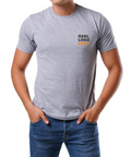 Basic T-shirt Gri Baskılı veya Baskısız Premium Kalite