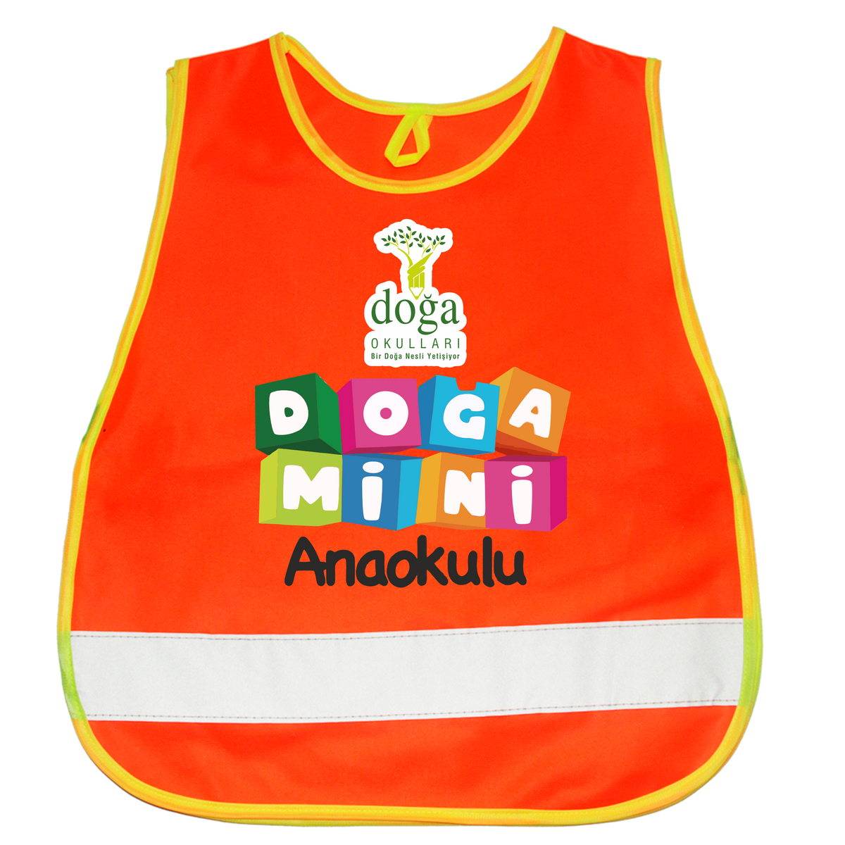 Turuncu Gezi Önlüğü (Yeleği)