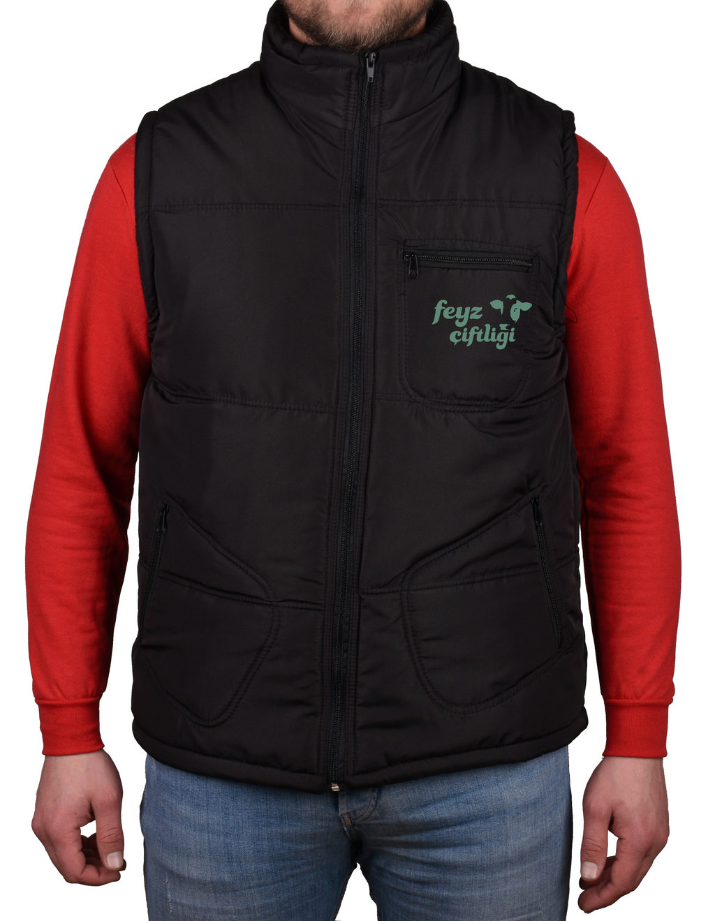 Siyah Anorak Yelek