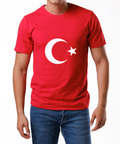Kırmızı 29 Ekim Baskılı Tişörtleri