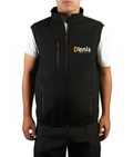 Siyah Softshell Mont - Yelek