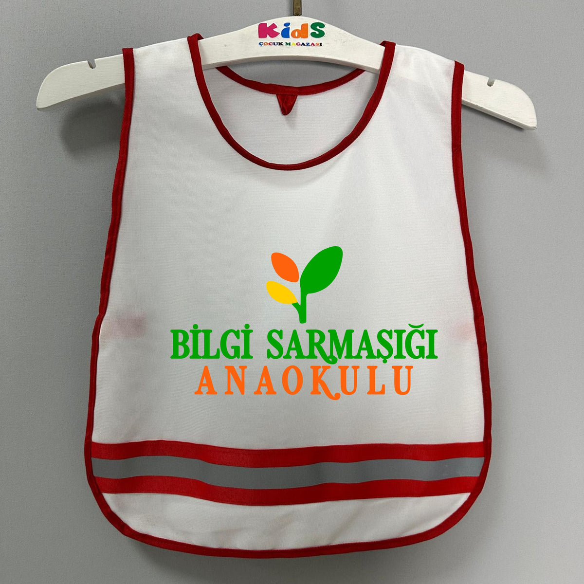 Beyaz Gezi Önlüğü (Yeleği)